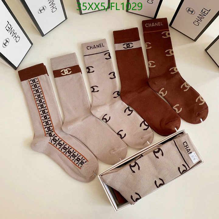 Sock-Chanel,Code: FL1028,$: 35USD