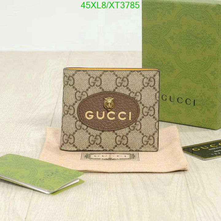 Gucci Bag-(4A)-Wallet-,Code: XT3785,$: 45USD