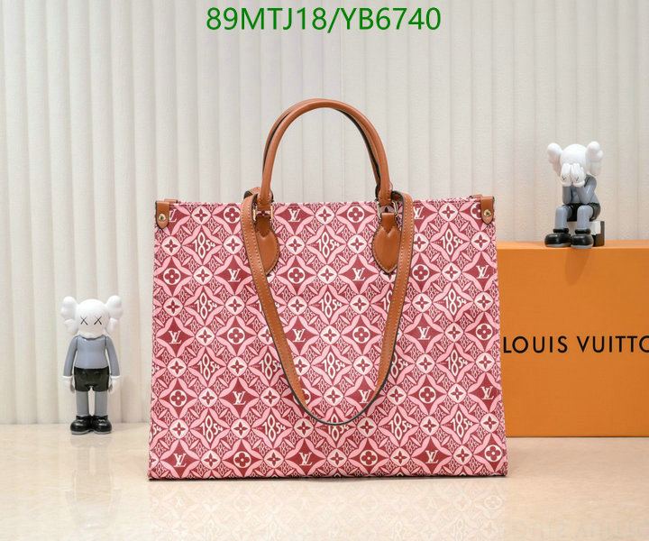 LV Bags-(4A)-Handbag Collection-,Code: YB6740,$: 89USD