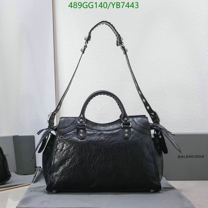Balenciaga Bag-(Mirror)-Neo Classic-,Code: YB7443,$: 489USD