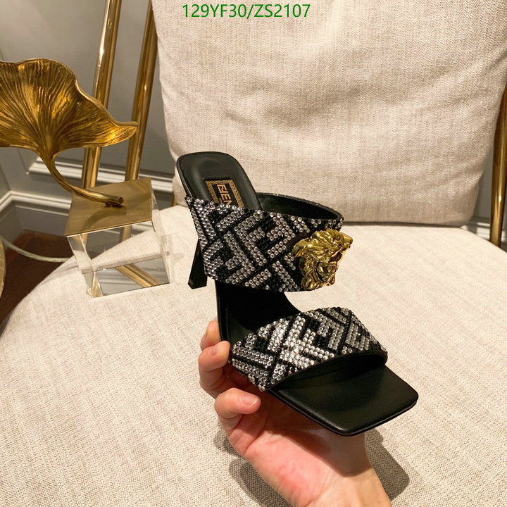Women Shoes-Versace, Code: ZS2107,$: 129USD