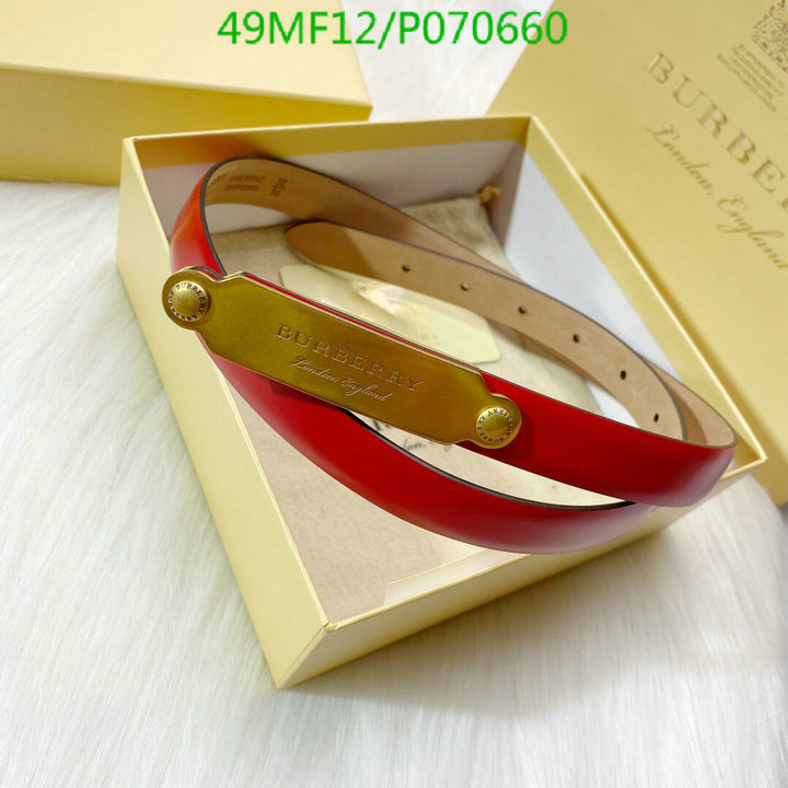 Belts-Burberry, Code: P070660,$: 49USD