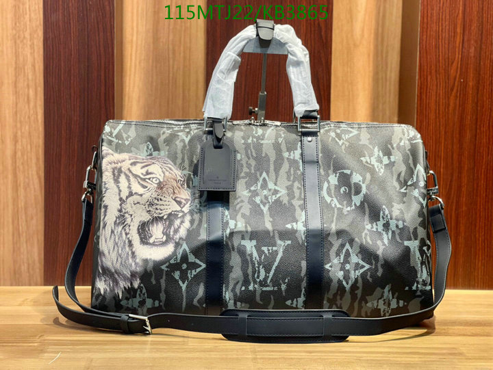 LV Bags-(4A)-Keepall BandouliRe 45-50-,Code: KB3865,$: 115USD