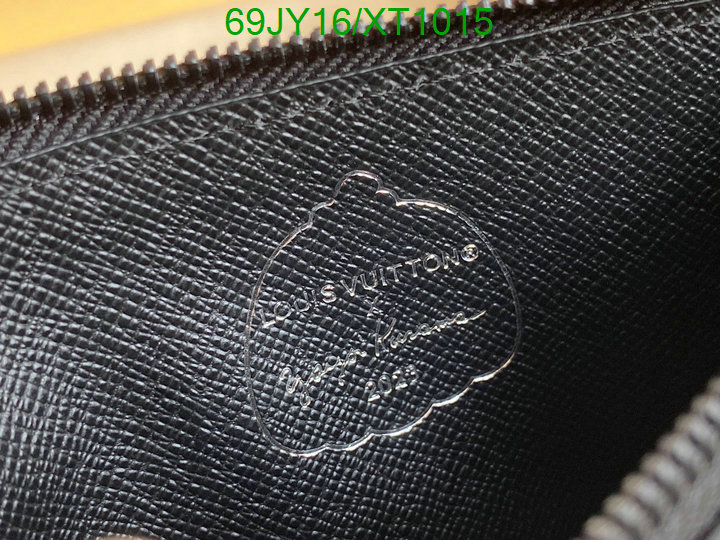 LV Bags-(Mirror)-Wallet-,Code: XT1015,$: 69USD