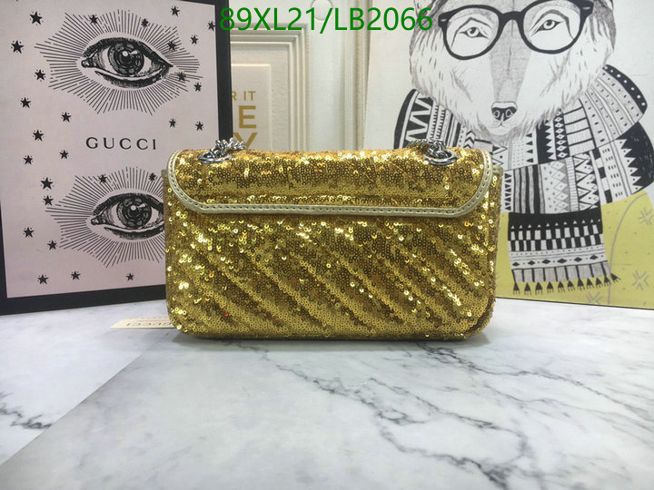 Gucci Bag-(4A)-Marmont,Code: LB2066,$: 89USD