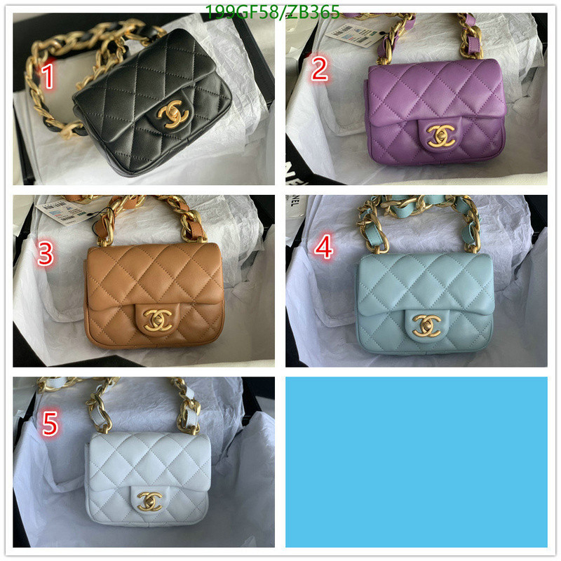 Chanel Bags -(Mirror)-Diagonal-,Code: ZB365,$: 199USD