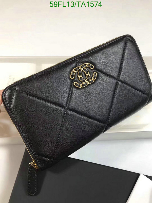 Chanel Bags ( 4A )-Wallet-,Code: TA1574,$: 59USD