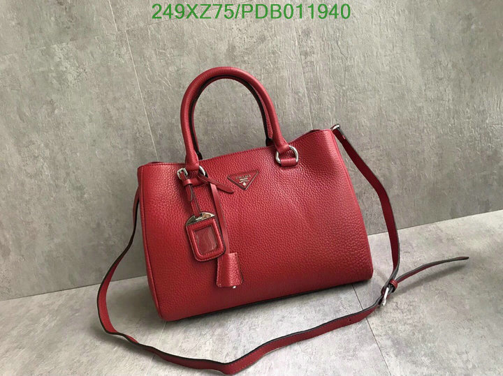 Prada Bag-(Mirror)-Handbag-,Code: PDB011940,$:249USD