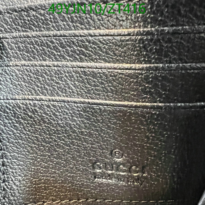 Gucci Bag-(4A)-Wallet-,Code: ZT416,$: 49USD