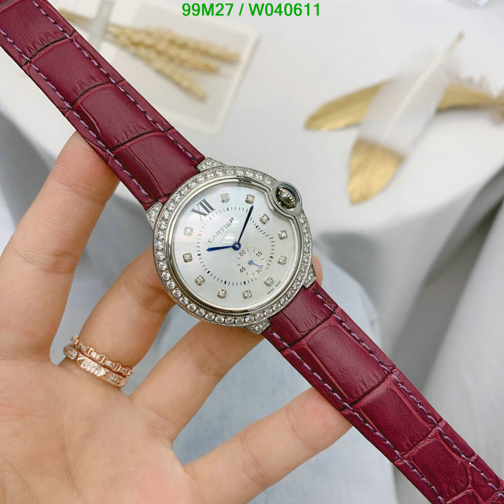 Watch-4A Quality-Cartier, Code: W040611,$: 99USD