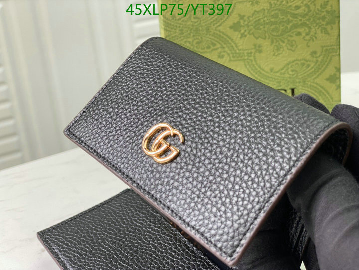 Gucci Bag-(4A)-Wallet-,Code: YT397,$: 45USD