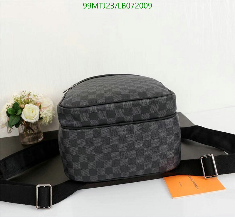 LV Bags-(4A)-Backpack-,Code: LB072009,$:99USD