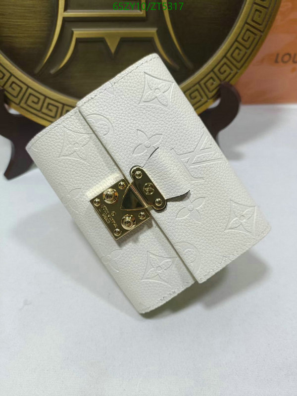 LV Bags-(4A)-Wallet-,Code: ZT5317,$: 65USD