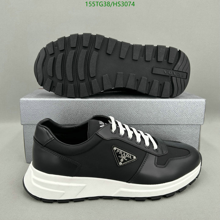 Men shoes-Prada, Code: HS3074,$: 155USD