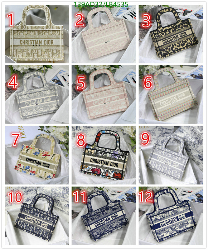 Dior Bags -(Mirror)-Book Tote-,Code: LB4535,$: 139USD