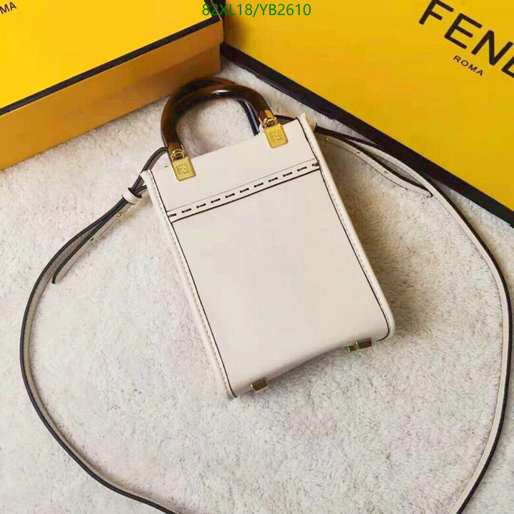 Fendi Bag-(4A)-Sunshine-,Code: YB2610,$: 82USD