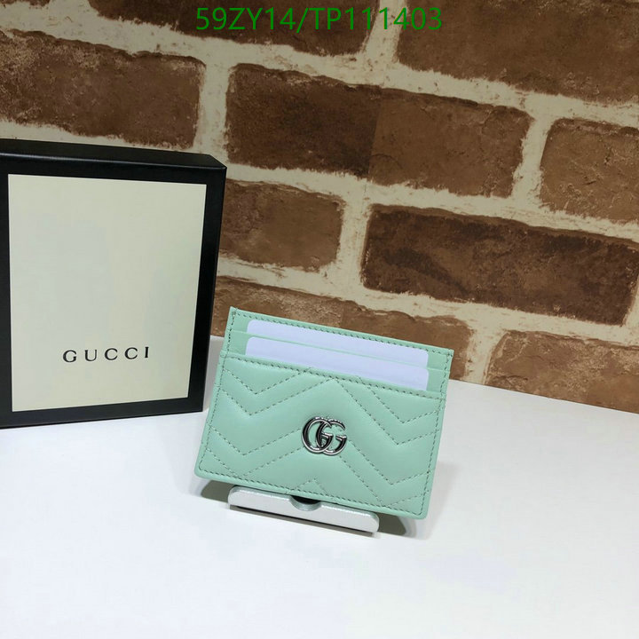 Gucci Bag-(Mirror)-Wallet-,Code: TP111403,$: 59USD