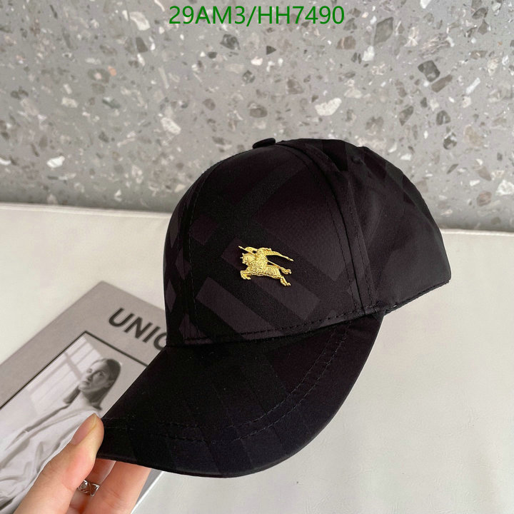 Cap -(Hat)-Burberry, Code: HH7490,$: 29USD