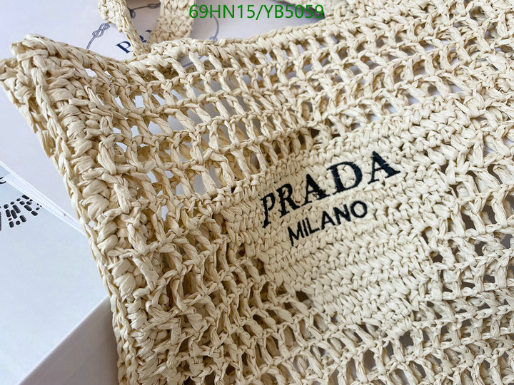 Prada Bag-(4A)-Handbag-,Code: YB5059,$: 69USD