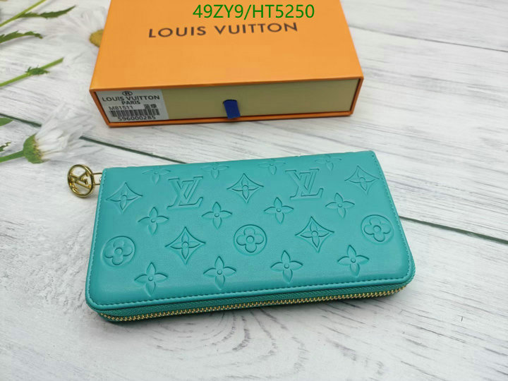 LV Bags-(4A)-Wallet-,Code: HT5250,$: 49USD