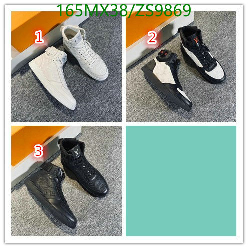 Men shoes-LV, Code: ZS9869,$: 165USD