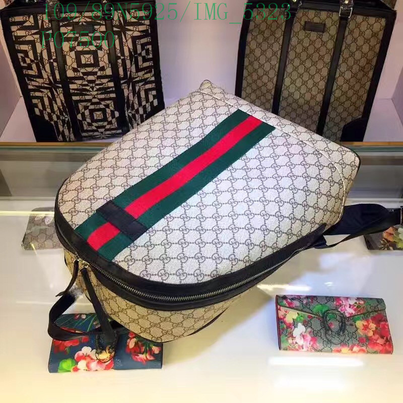 Gucci Bag-(4A)-Backpack-,Code: GGB120564,$: 109USD