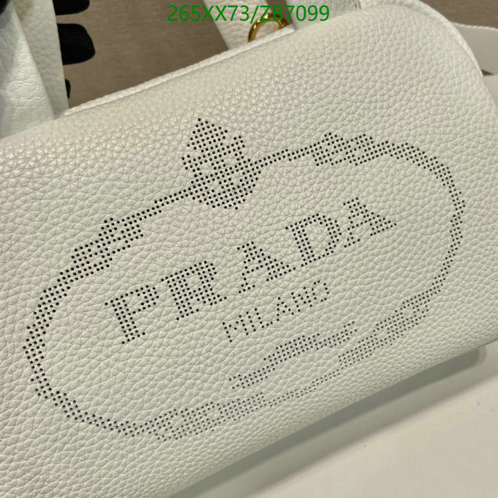 Prada Bag-(Mirror)-Handbag-,Code: ZB7099,$: 265USD