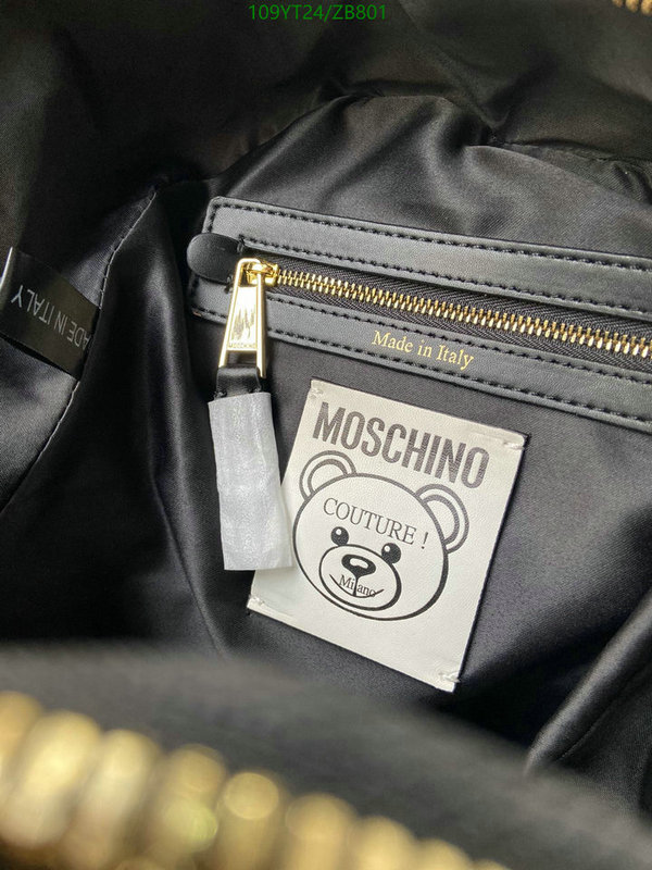 Moschino Bag-(Mirror)-Backpack-,Code: ZB801,$: 109USD