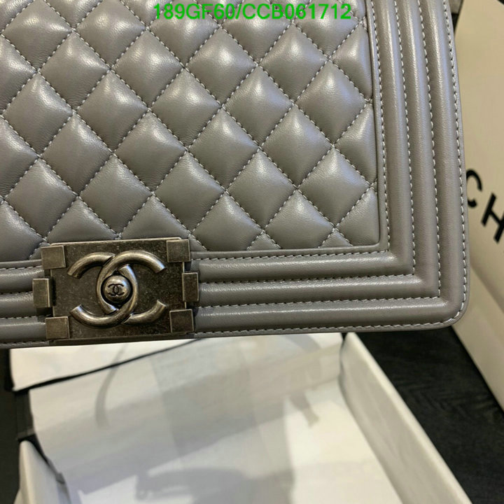 Chanel Bags -(Mirror)-Le Boy,Code: CCB061712,$: 189USD