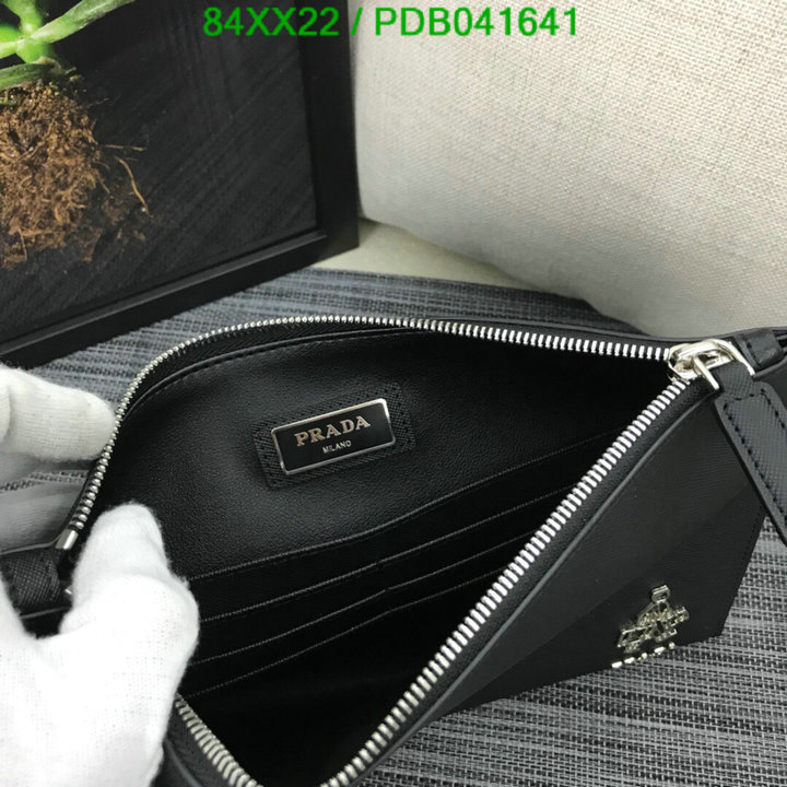 Prada Bag-(Mirror)-Clutch-,Code: PDB041641,$: 84USD