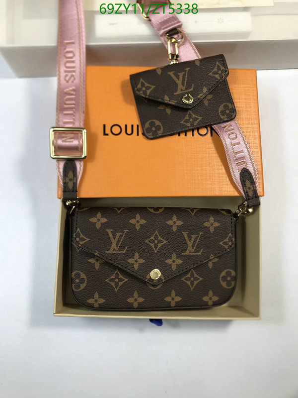 LV Bags-(4A)-Wallet-,Code: ZT5338,$: 69USD