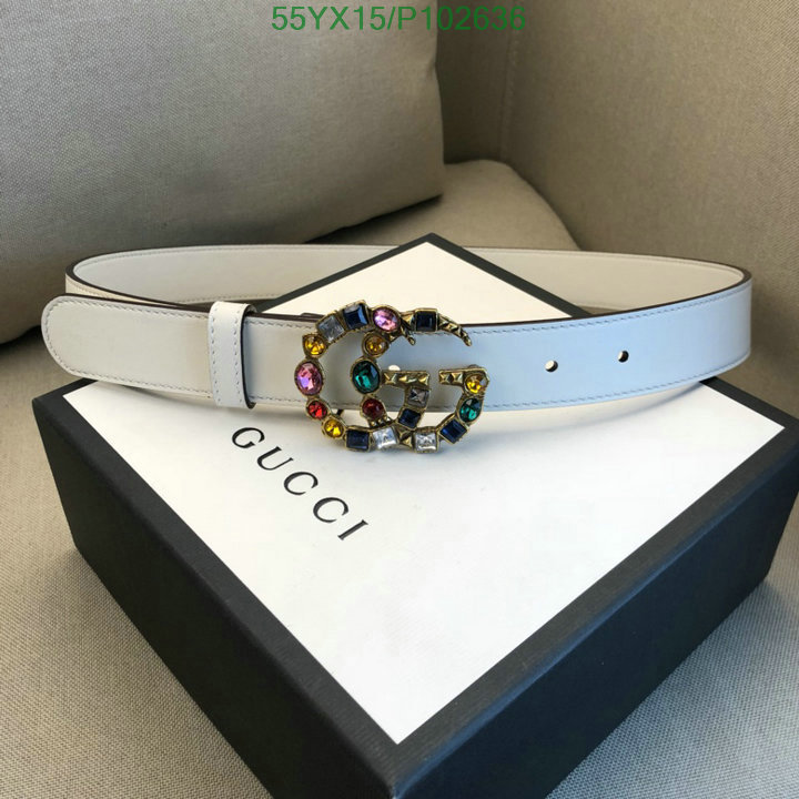 Belts-Gucci, Code: P102636,$:55USD