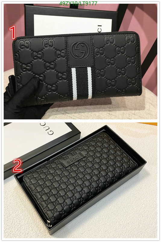 Gucci Bag-(4A)-Wallet-,Code: LT9177,$: 49USD