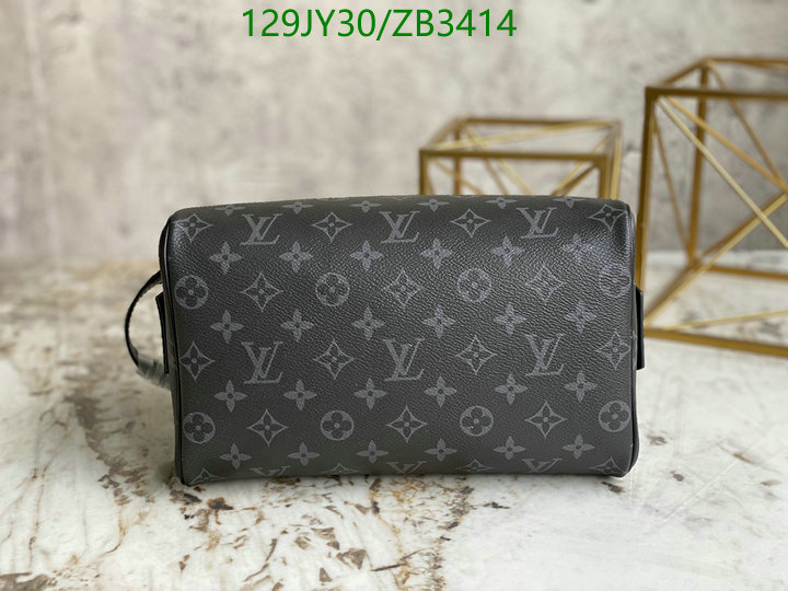 LV Bags-(Mirror)-Vanity Bag-,Code: ZB3414,$: 129USD