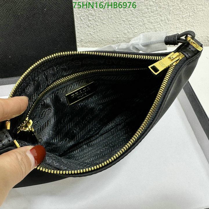 Prada Bag-(4A)-Handbag-,Code: HB6976,$: 75USD