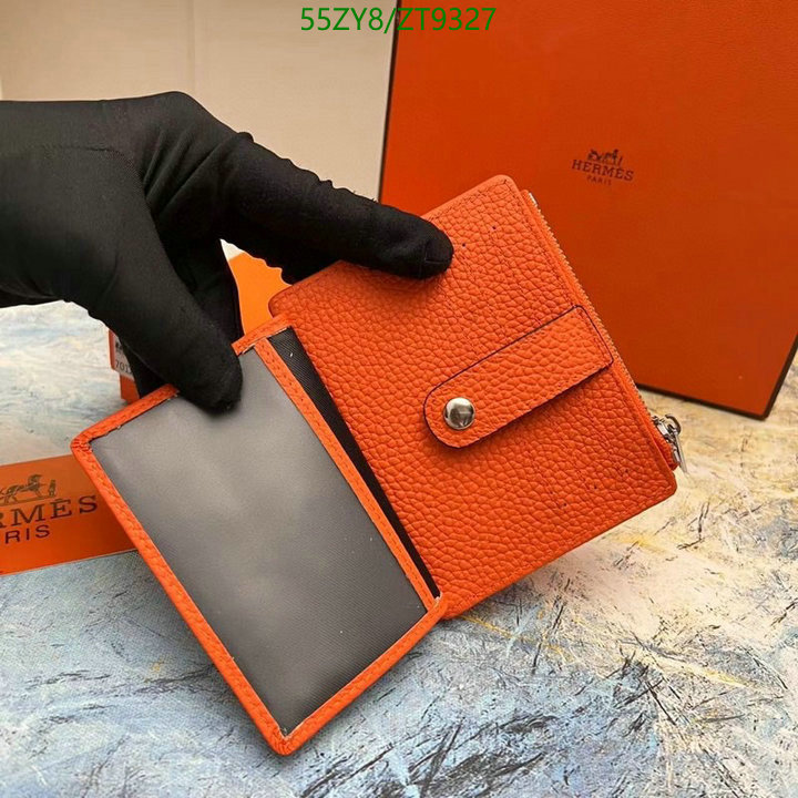 Hermes Bag-(4A)-Wallet-,Code: ZT9327,$: 55USD