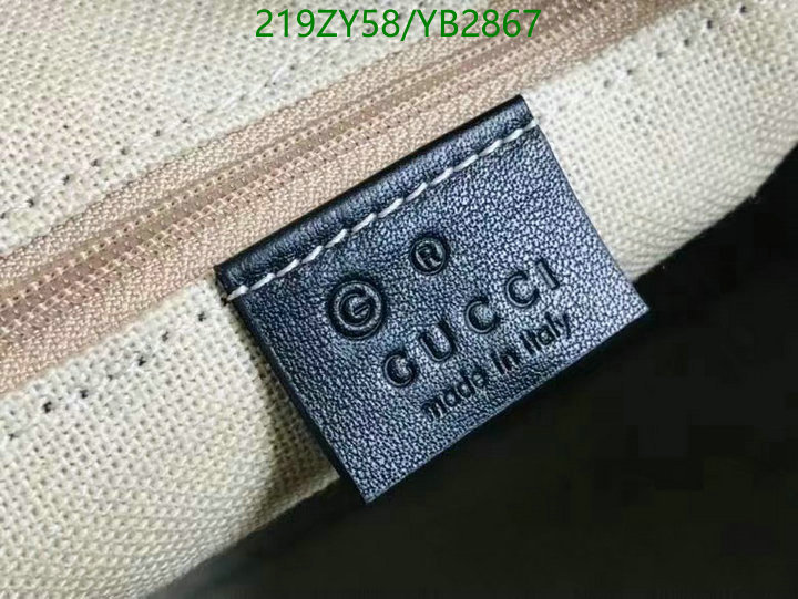 Gucci Bag-(Mirror)-Handbag-,Code: YB2867,$: 219USD