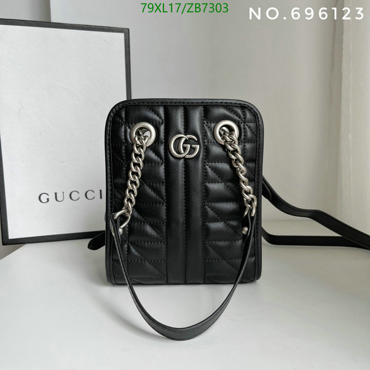 Gucci Bag-(4A)-Marmont,Code: ZB7303,$: 79USD