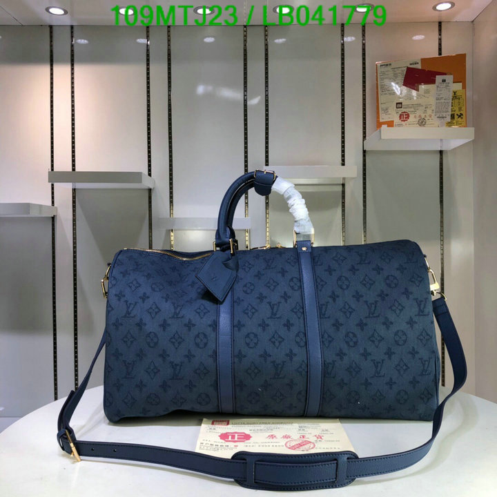 LV Bags-(4A)-Keepall BandouliRe 45-50-,Code: LB041779,$: 109USD