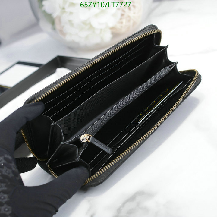 Gucci Bag-(4A)-Wallet-,Code: LT7727,$: 65USD