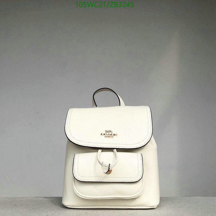 Coach Bag-(4A)-Backpack-,Code: ZB3245,$: 105USD