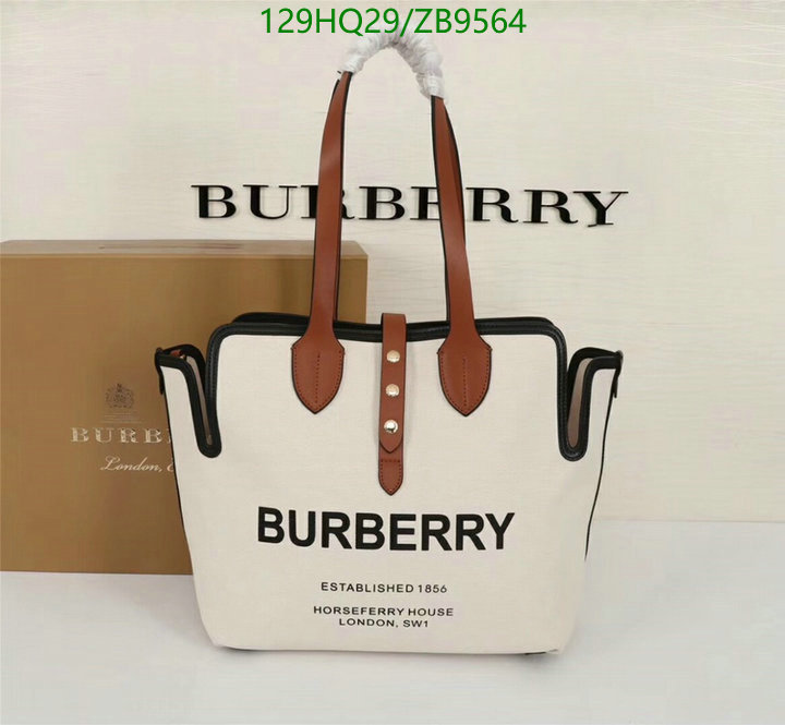 Burberry Bag-(4A)-Handbag-,Code: ZB9564,$: 129USD