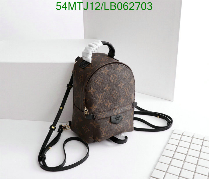 LV Bags-(4A)-Backpack-,Code: LB062703,$: 54USD