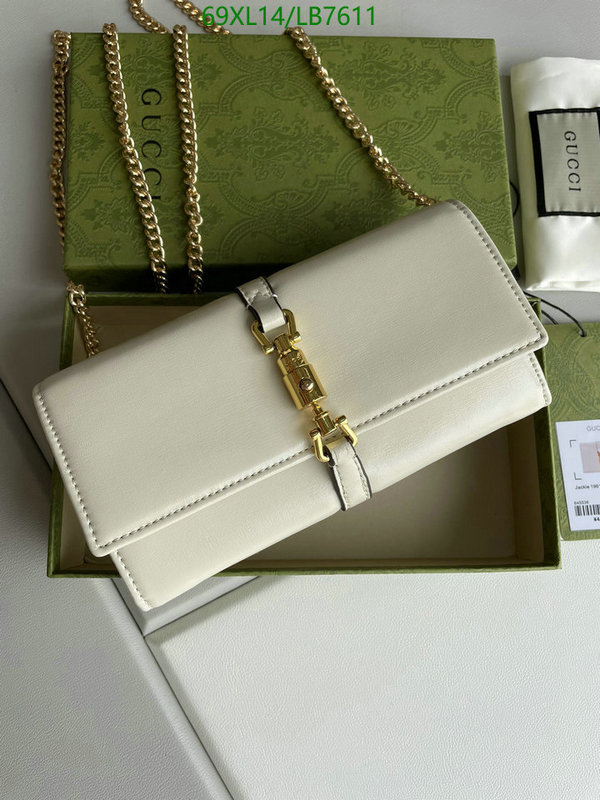 Gucci Bag-(4A)-Diagonal-,Code: LB7611,$: 69USD