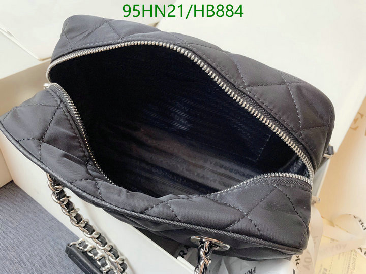 Prada Bag-(4A)-Handbag-,Code: HB884,$: 95USD