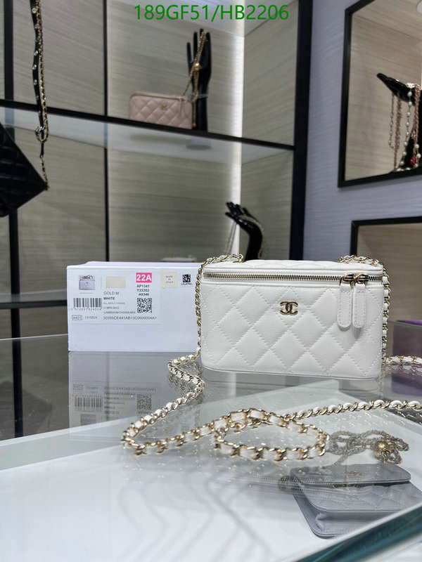 Chanel Bags -(Mirror)-Vanity--,Code: HB2206,$: 189USD