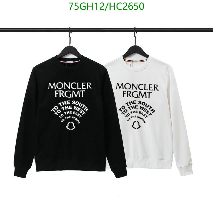 Clothing-Moncler, Code: HC2650,$: 75USD