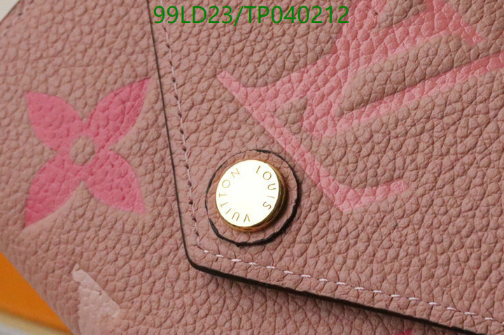 LV Bags-(Mirror)-Wallet-,Code: TP040212,