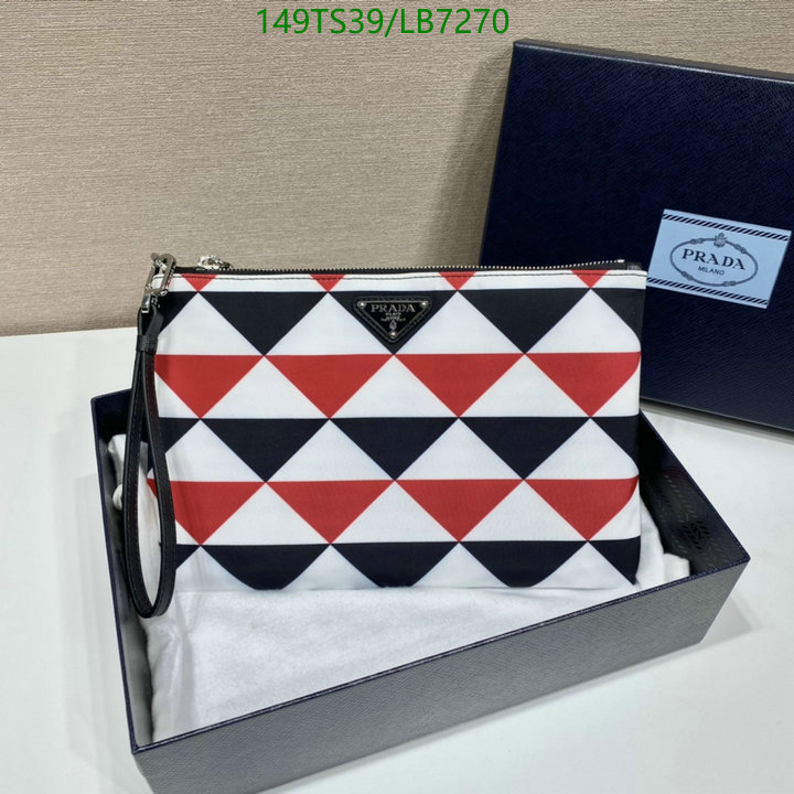 Prada Bag-(Mirror)-Clutch-,Code: LB7270,$: 149USD