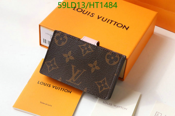 LV Bags-(Mirror)-Wallet-,Code: HT1484,$: 59USD